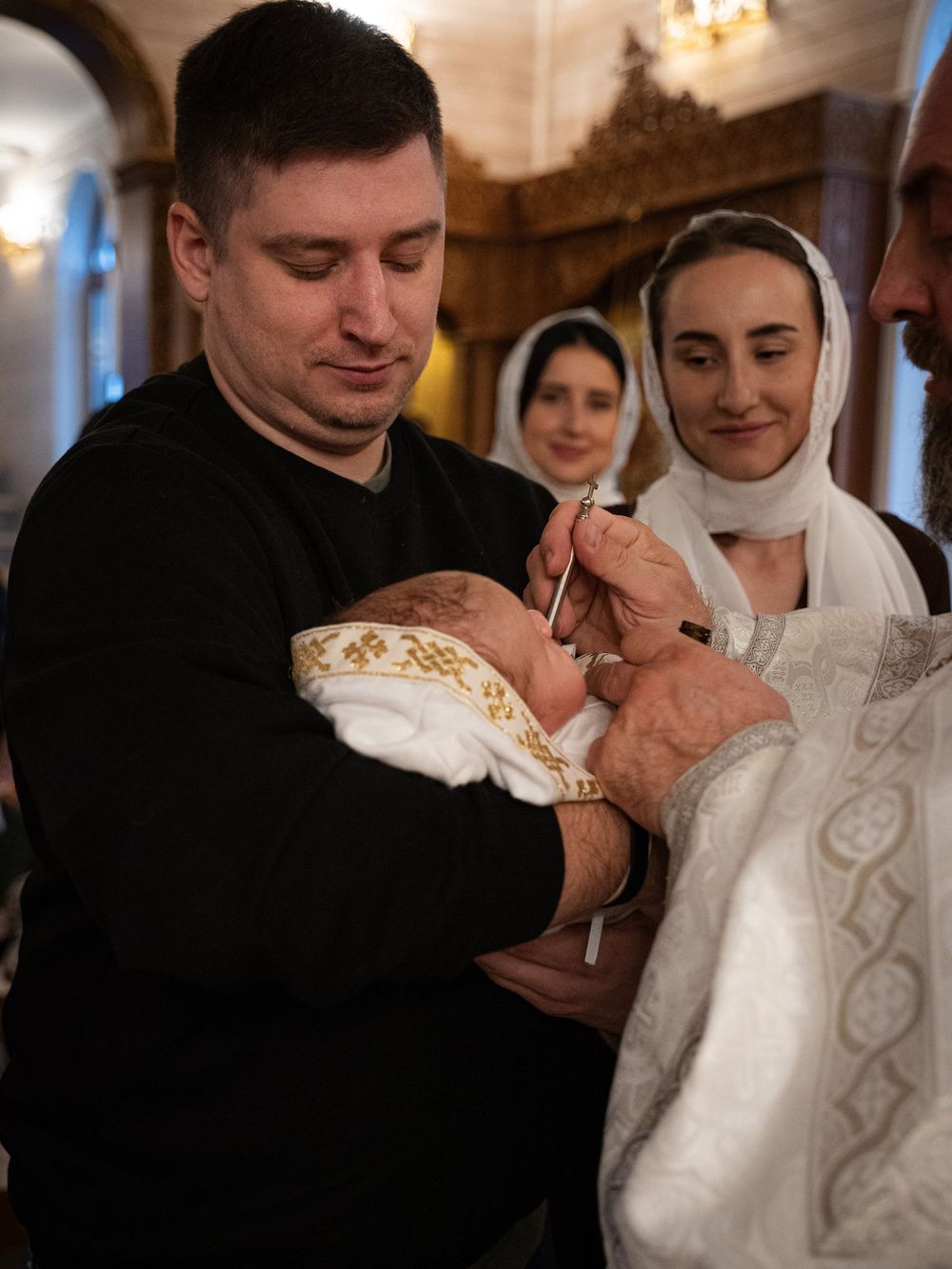 Съёмка крещения в храме Ростова-на-Дону