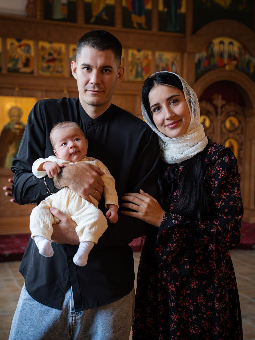 Съёмка крещения в храме Ростова-на-Дону