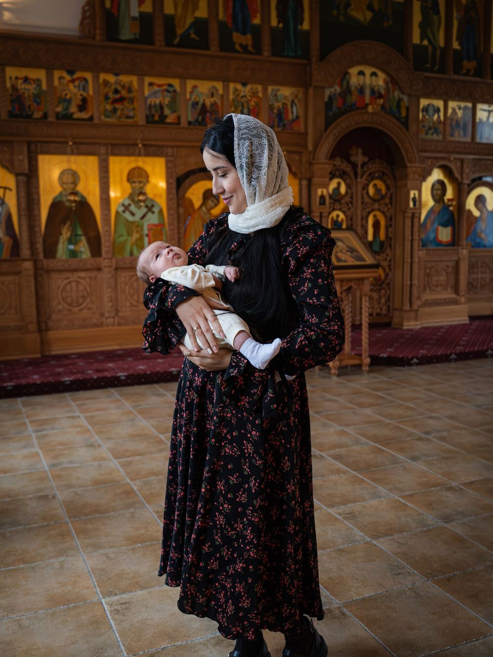 Съёмка крещения в храме Ростова-на-Дону
