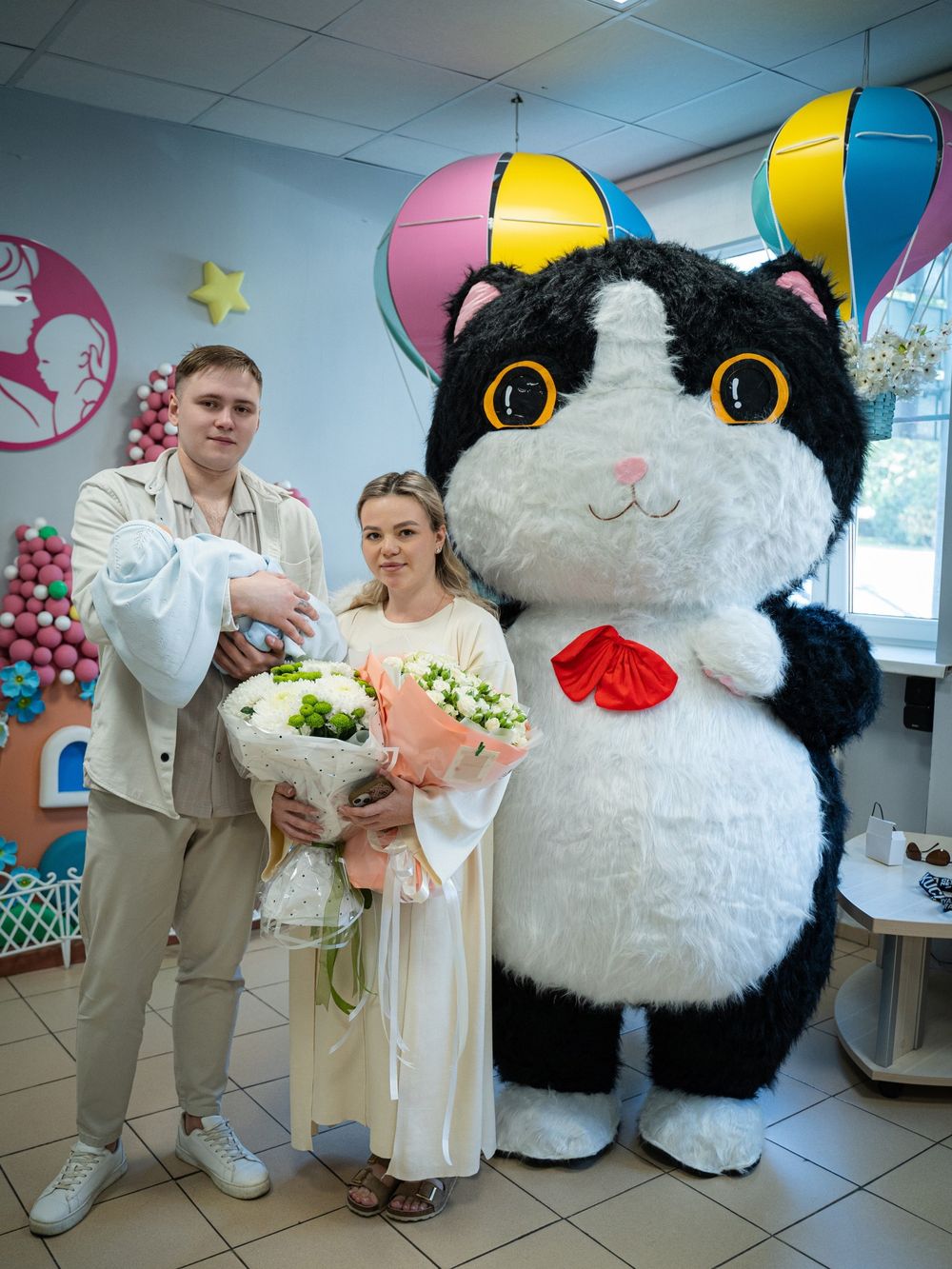 Фотосъёмка выписки из роддома в Ростове-на-Дону